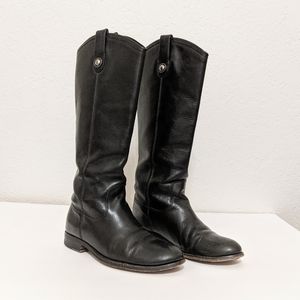 Frye Knee High Black Boots